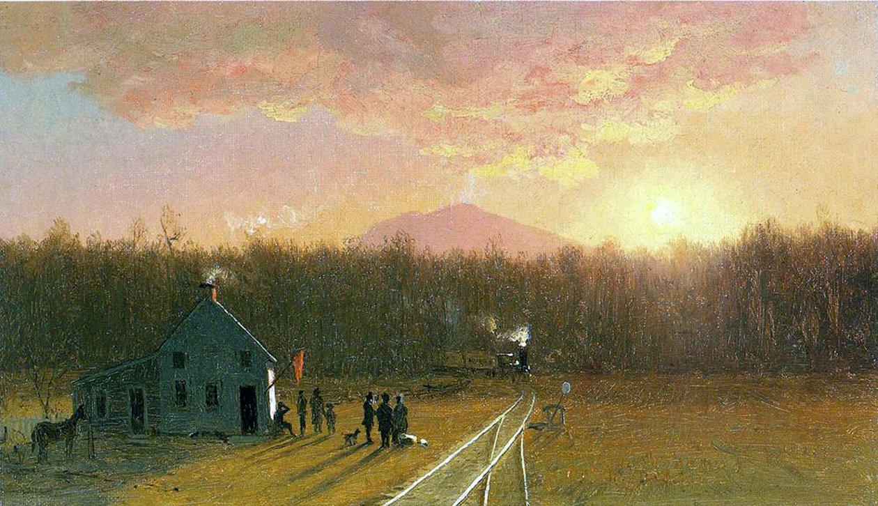 A délutáni vonat, 1867 alkotó: Jervis McEntee