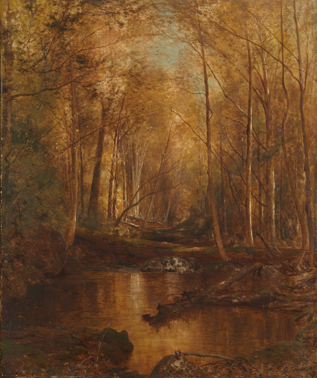 Ősz Catskillékben, 1873. alkotó: Jervis McEntee