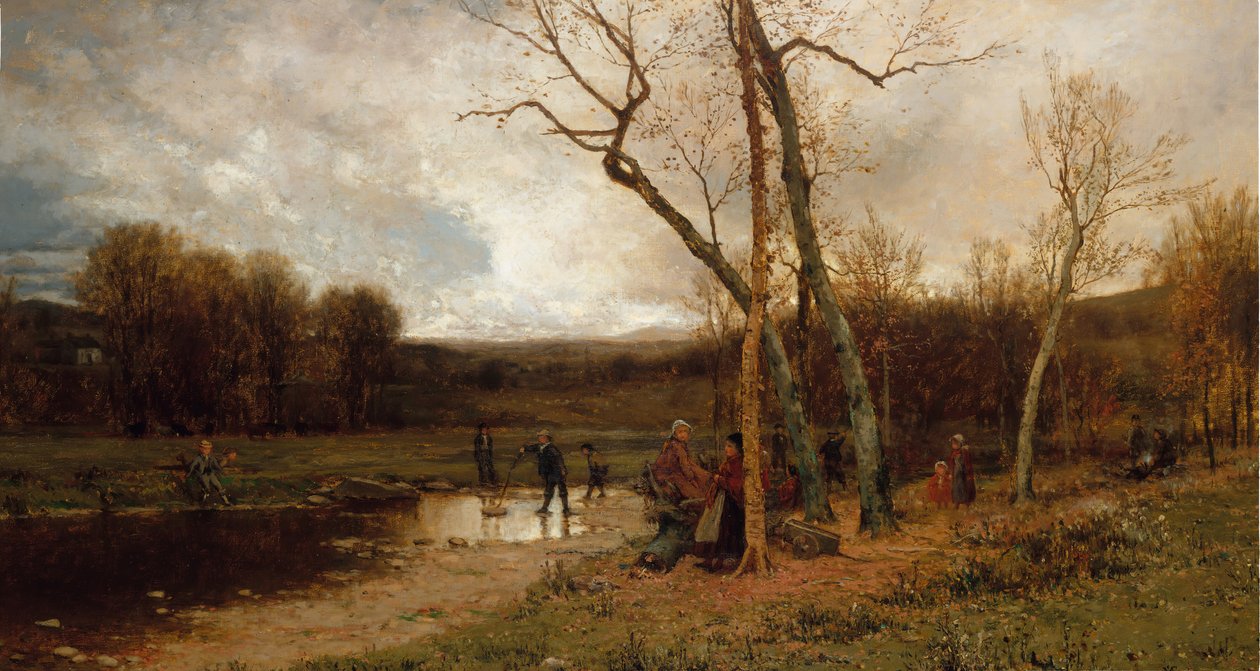 Szombat délután, 1875. alkotó: Jervis McEntee