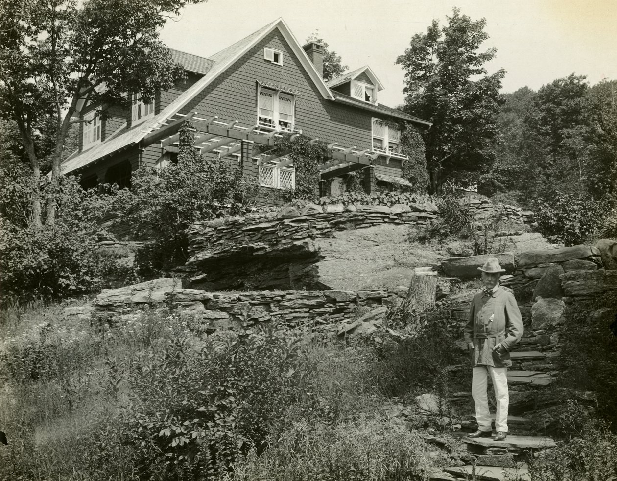 Carroll Beckwith, 1905-1917 körül (zselatin ezüst fotó) alkotó: Jessie Tarbox Beals
