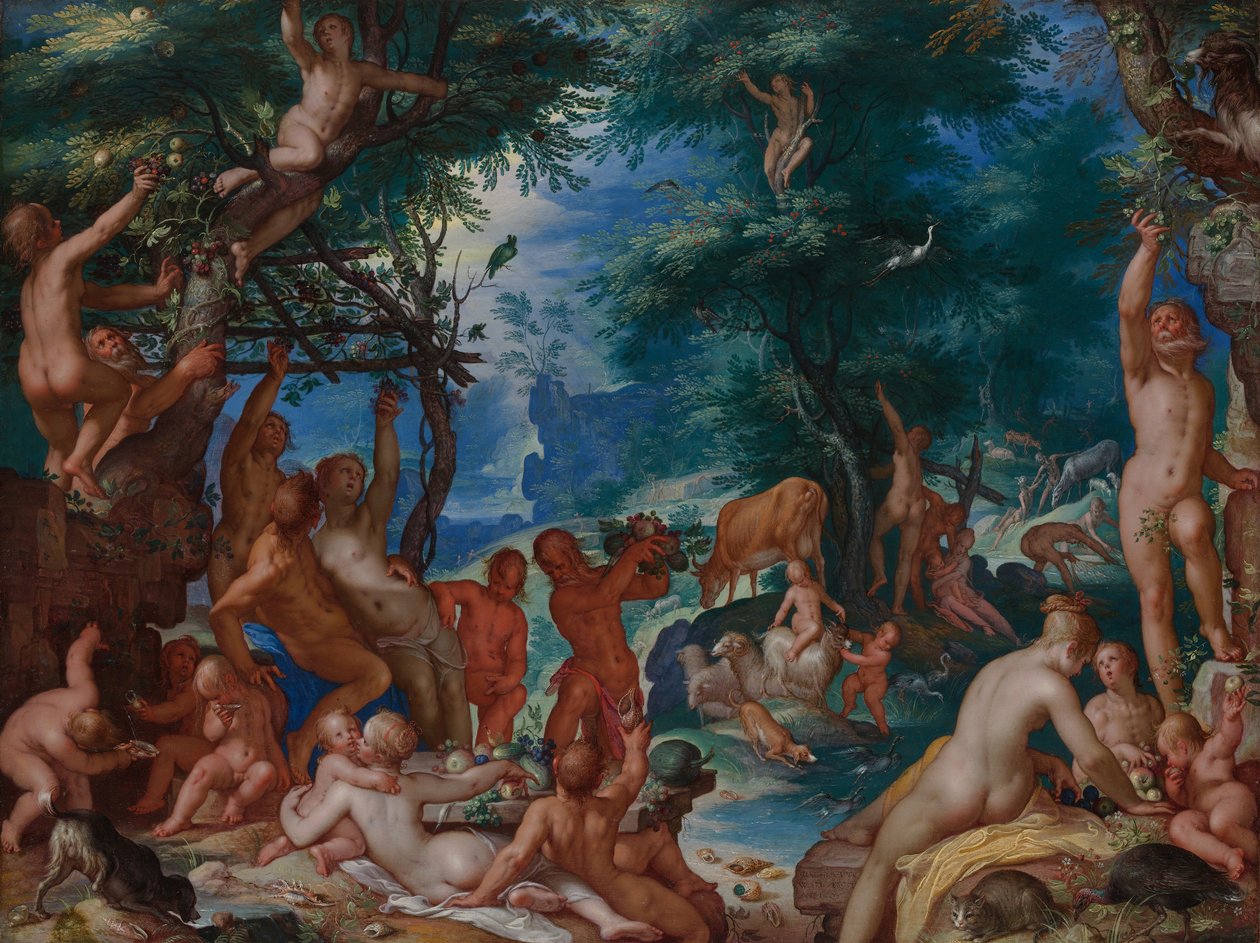 Az aranykor, 1605. alkotó: Joachim Anthonisz Wtewael