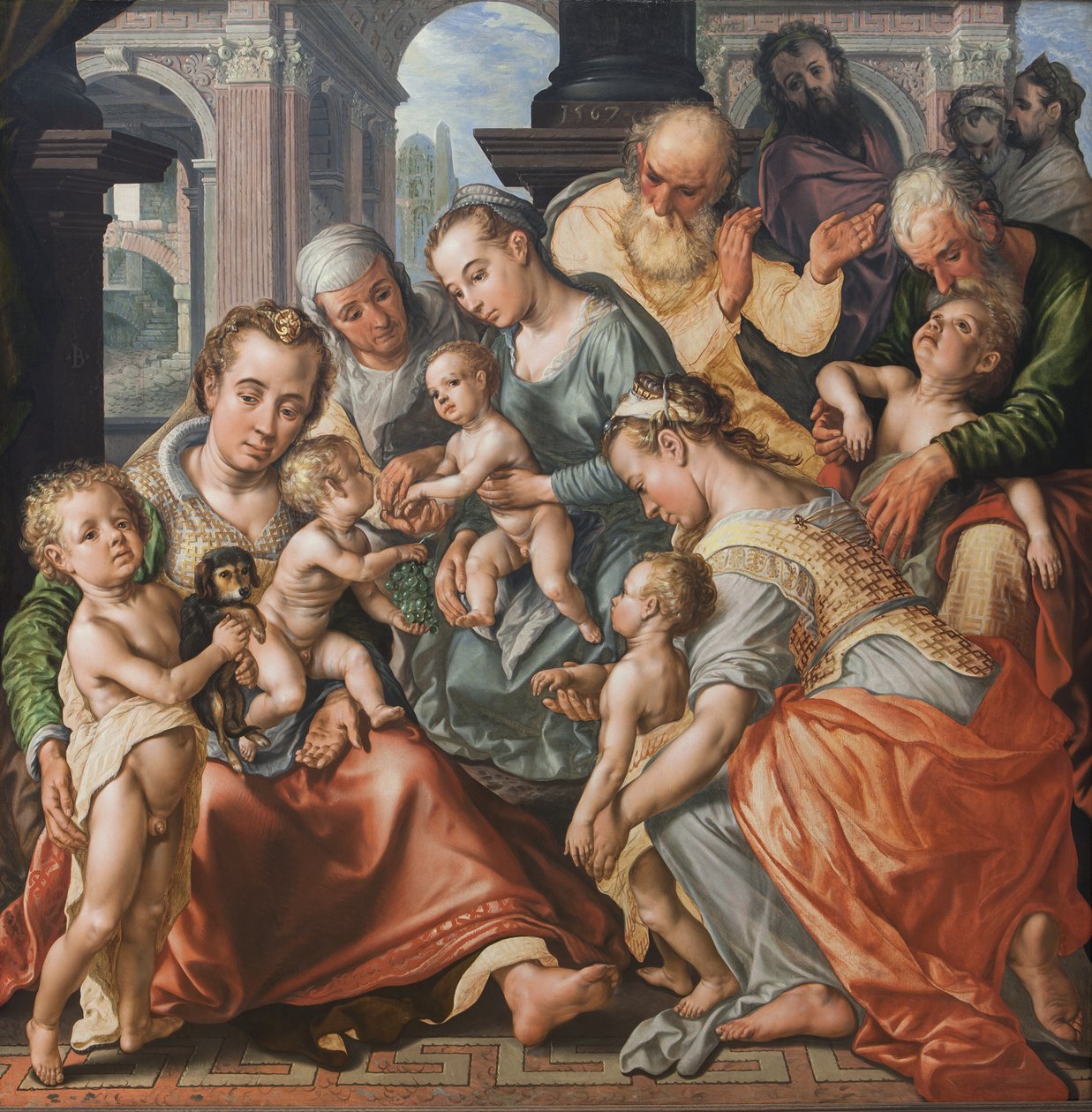 A szent rokonság alkotó: Joachim Beuckelaer