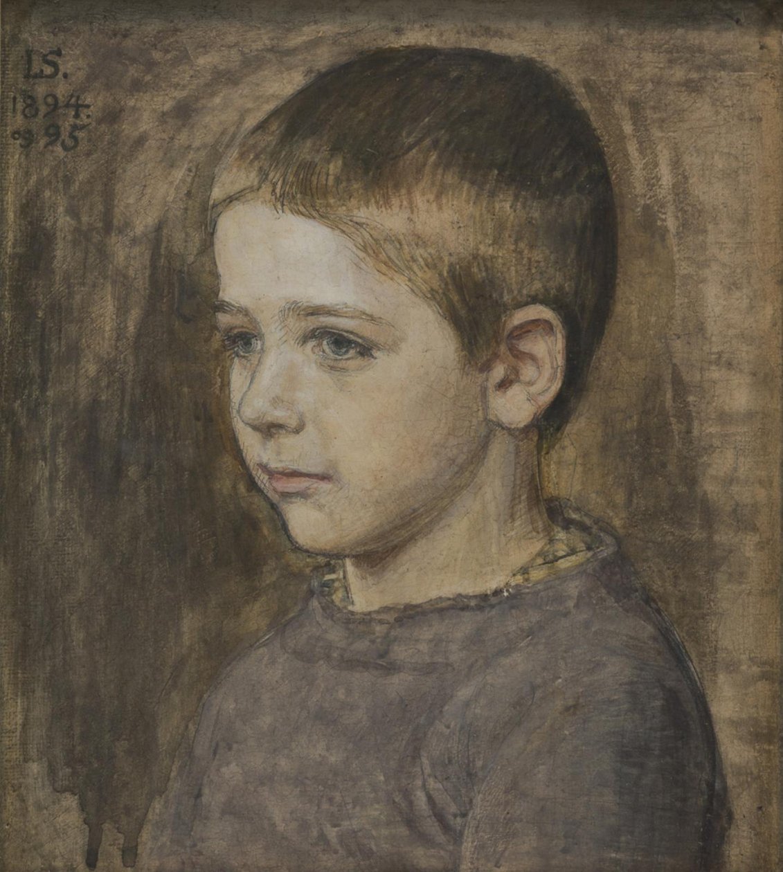 A művész fia, Péter alkotó: Joakim Frederik Skovgaard