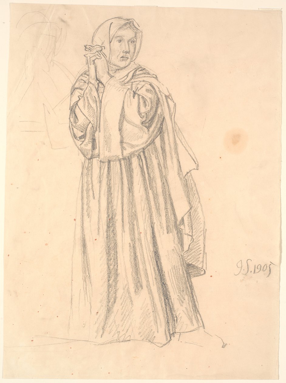 Álló nő alkotó: Joakim Frederik Skovgaard