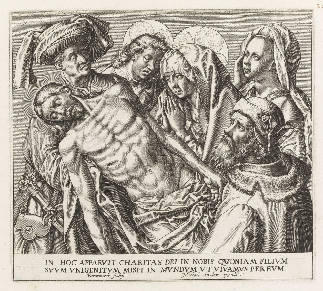 Krisztus reszketése alkotó: Joan Berwinckel