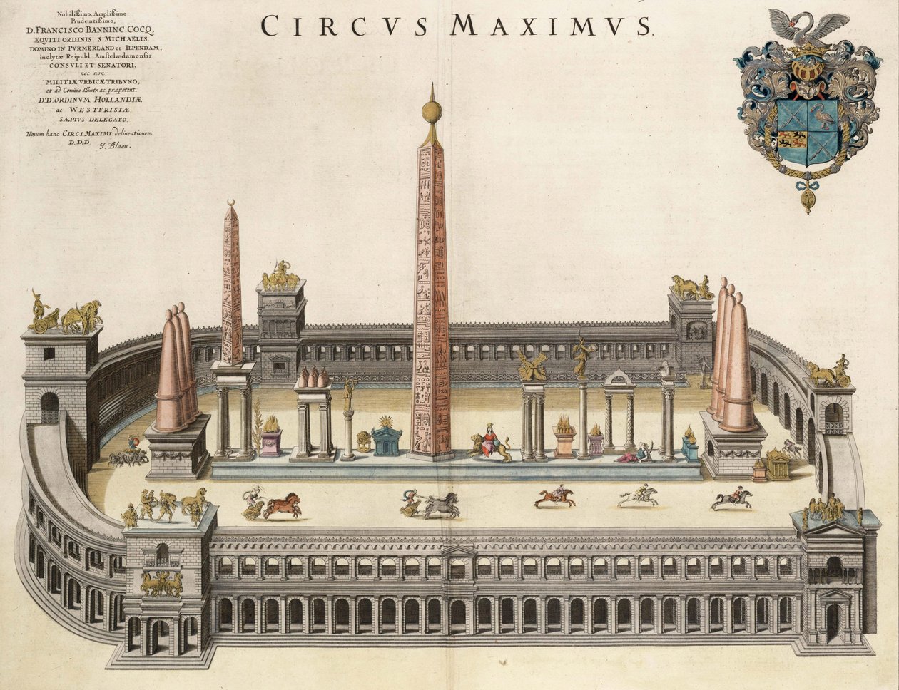 A Circus Maximus alkotó: Joan Blaeu