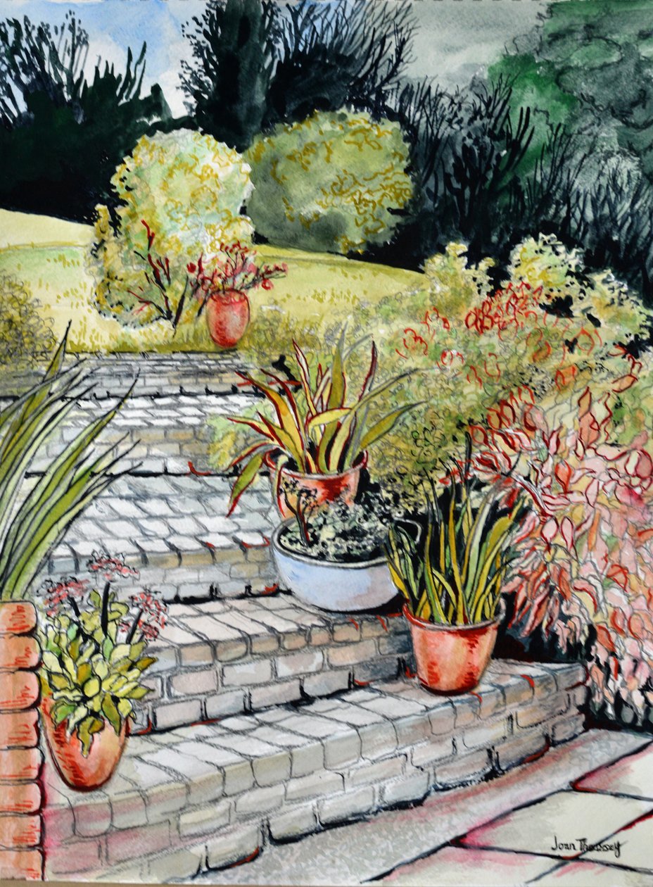 Lépések a kertbe, 2014 alkotó: Joan Thewsey
