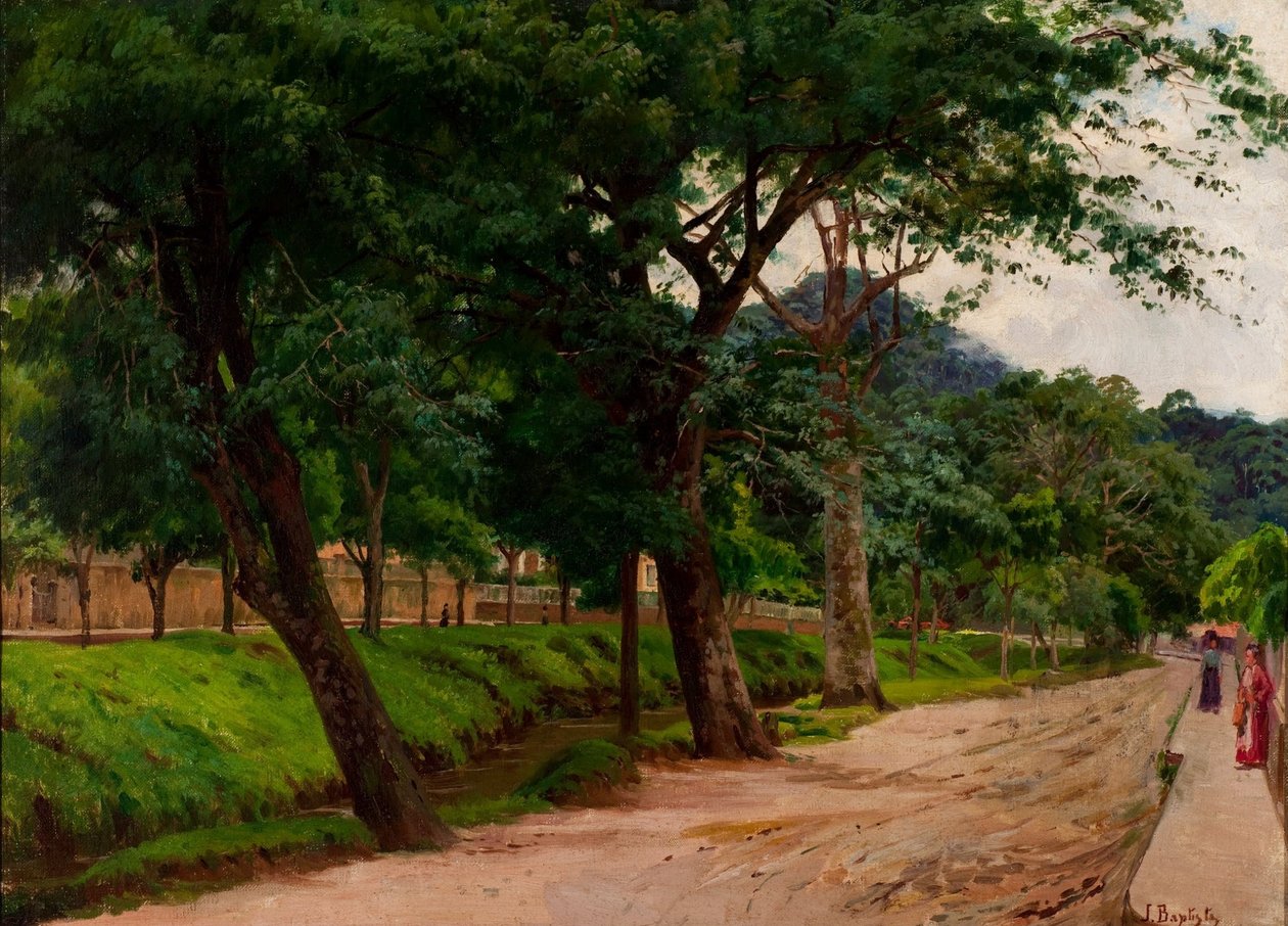 Petrópolis portugál: Petropolis Landscape alkotó: Joao Batista da Costa