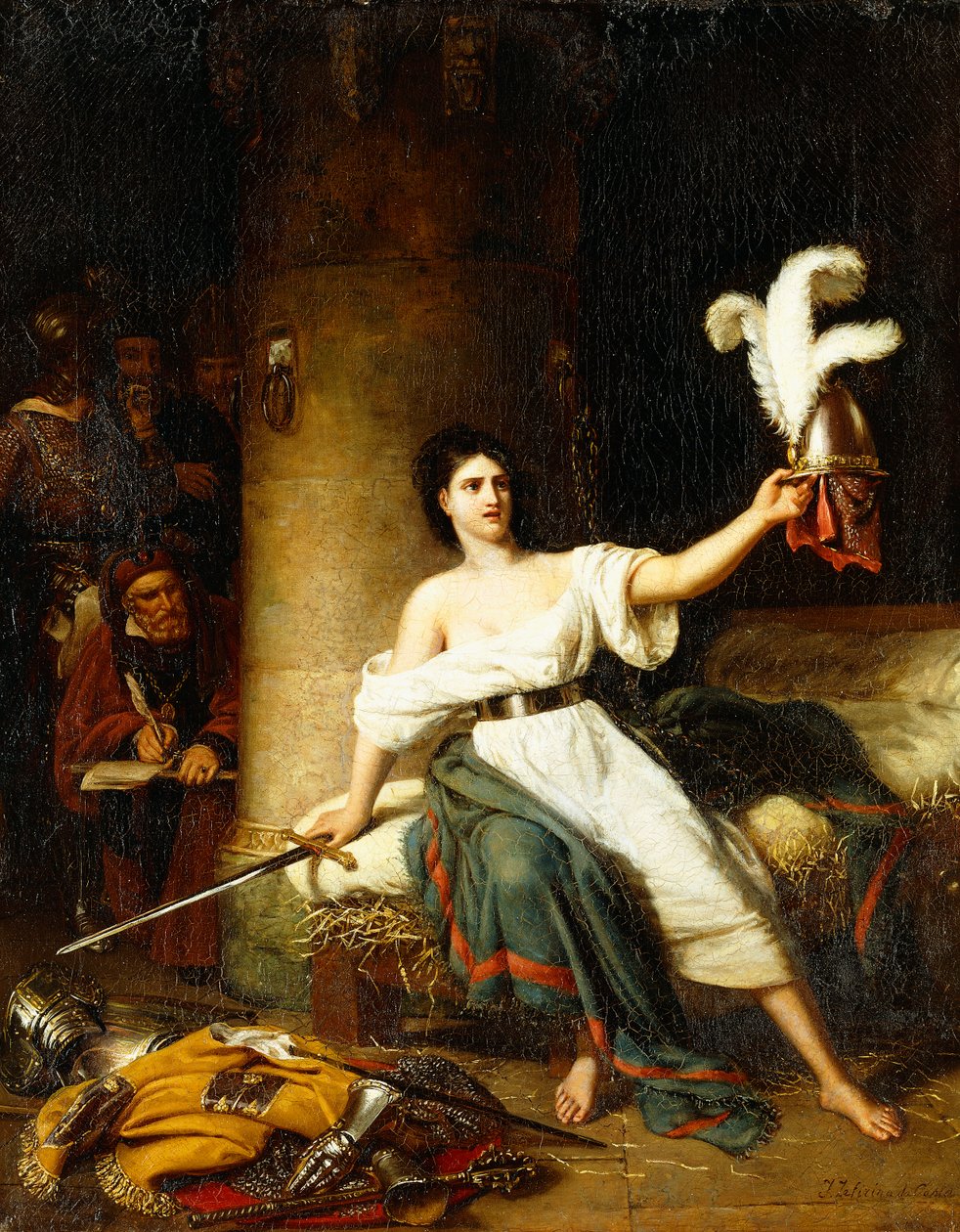 Szent Johanna alkotó: Joao Zeferino da Costa