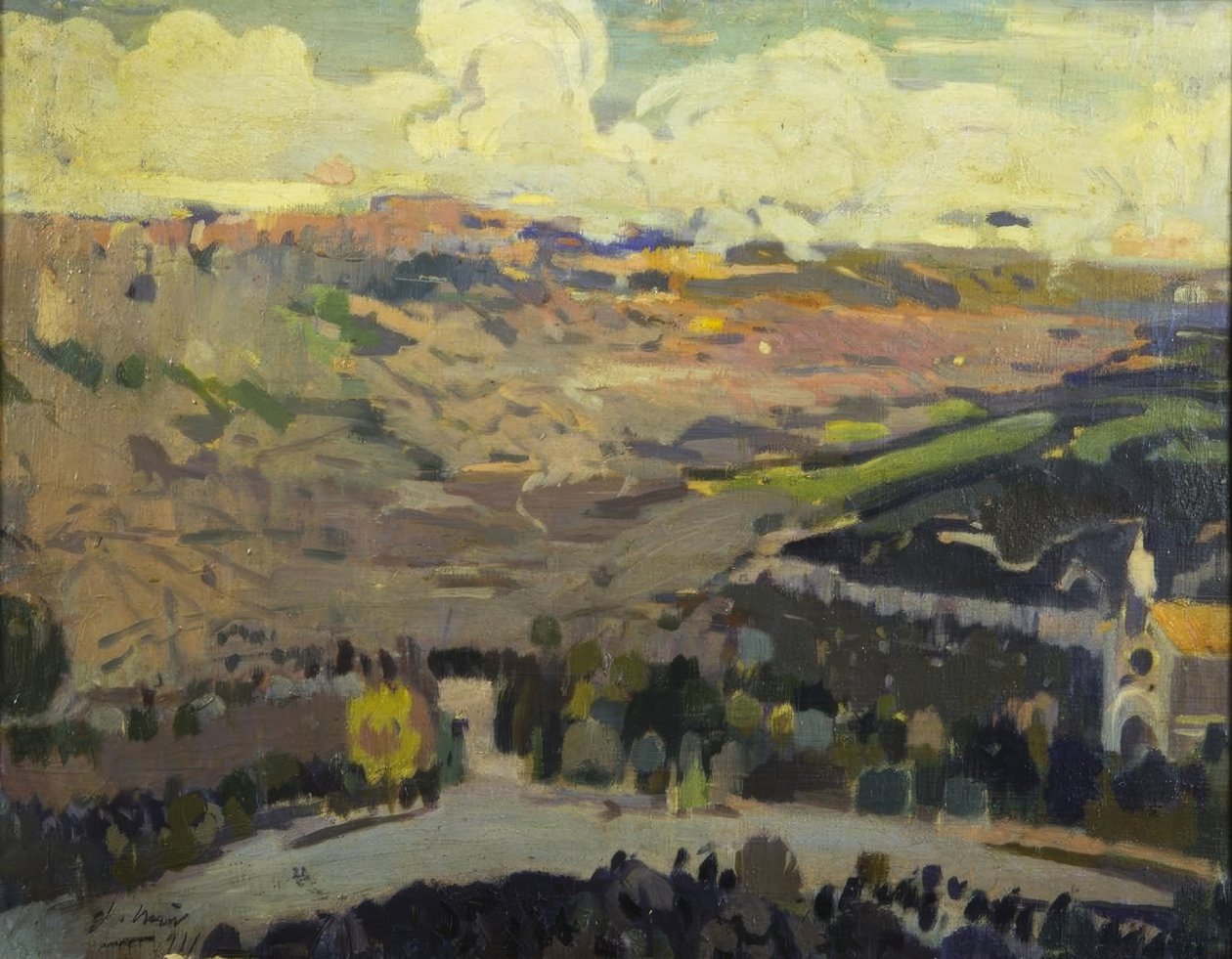 Blick auf L’Aleixar alkotó: Joaquim Mir i Trinxet