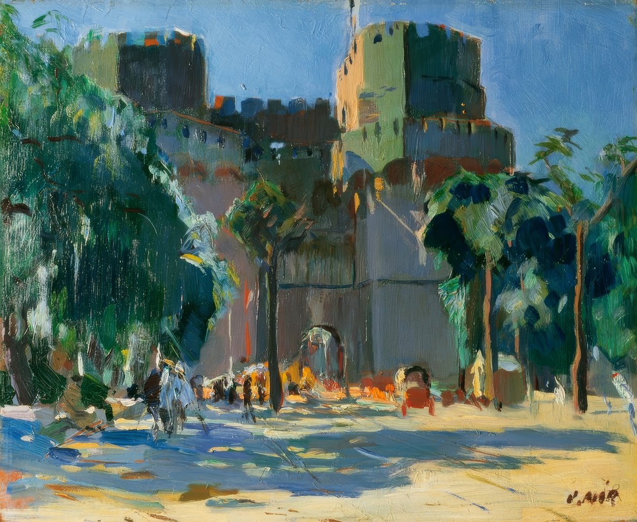 Torres Serranos, Valencia alkotó: Joaquim Mir i Trinxet
