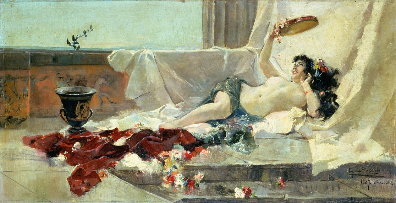 Bacchus papnője alkotó: Joaquín Sorolla