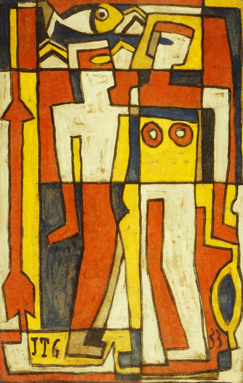Két figura alkotó: Joaquin Torres Garcia