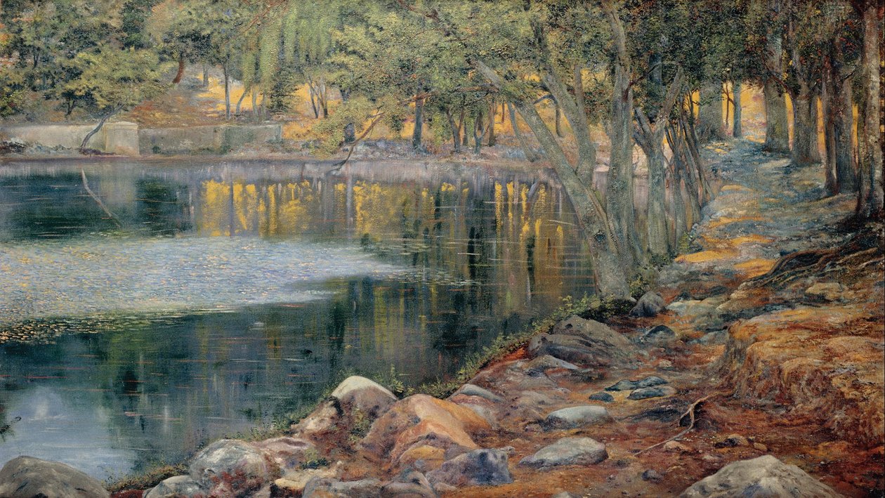 Burgeoning Springs ősszel alkotó: Joaquín Clausell