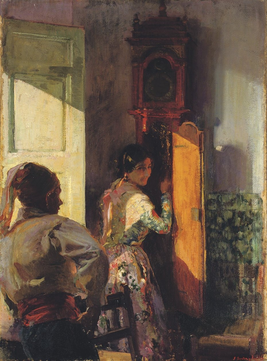 Befejezéskor alkotó: Joaquín Sorolla