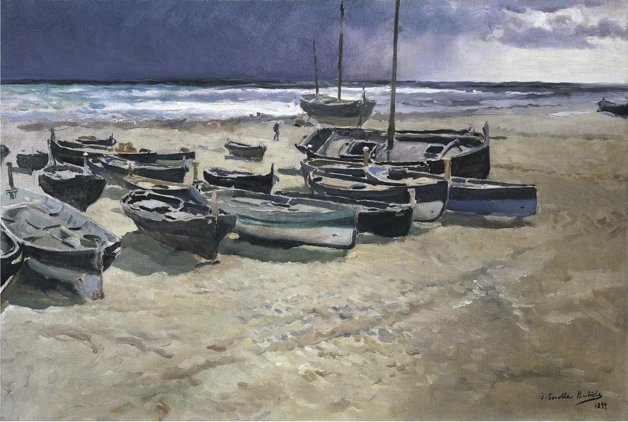 Vihar napja, Valencia alkotó: Joaquín Sorolla
