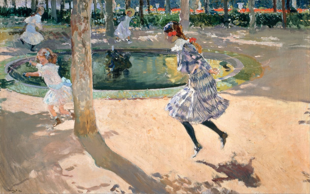 Az ugrókötél alkotó: Joaquín Sorolla