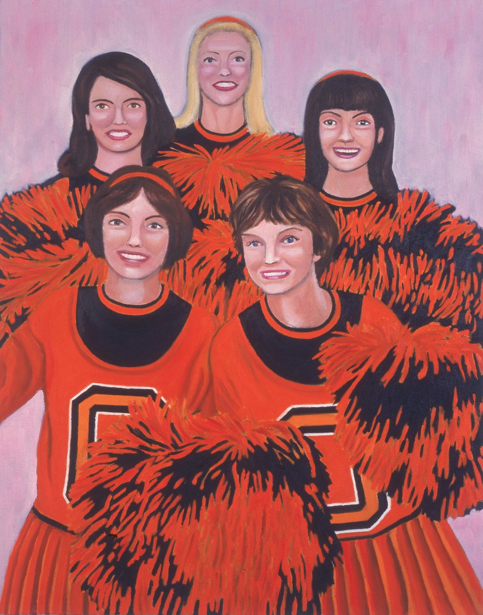 Oregon State Cheerleaders, 2002 alkotó: Joe Heaps Nelson