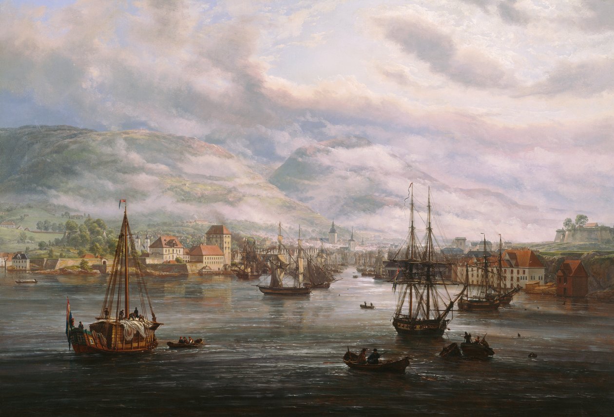 Bergen-öböl alkotó: Johan Christian Dahl