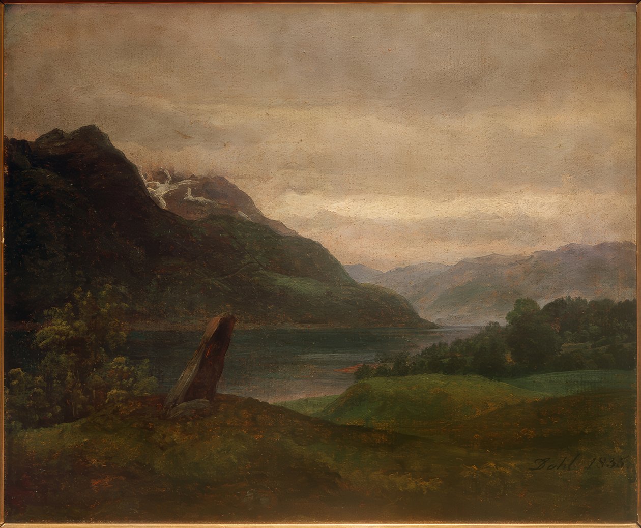 Norvég táj alkotó: Johan Christian Dahl