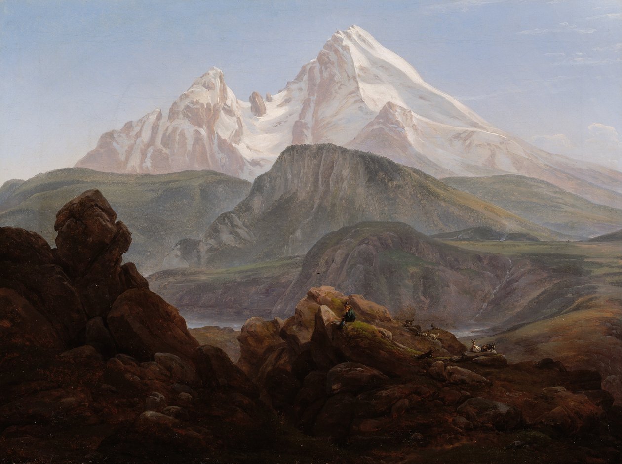 A Watzmann alkotó: Johan Christian Dahl