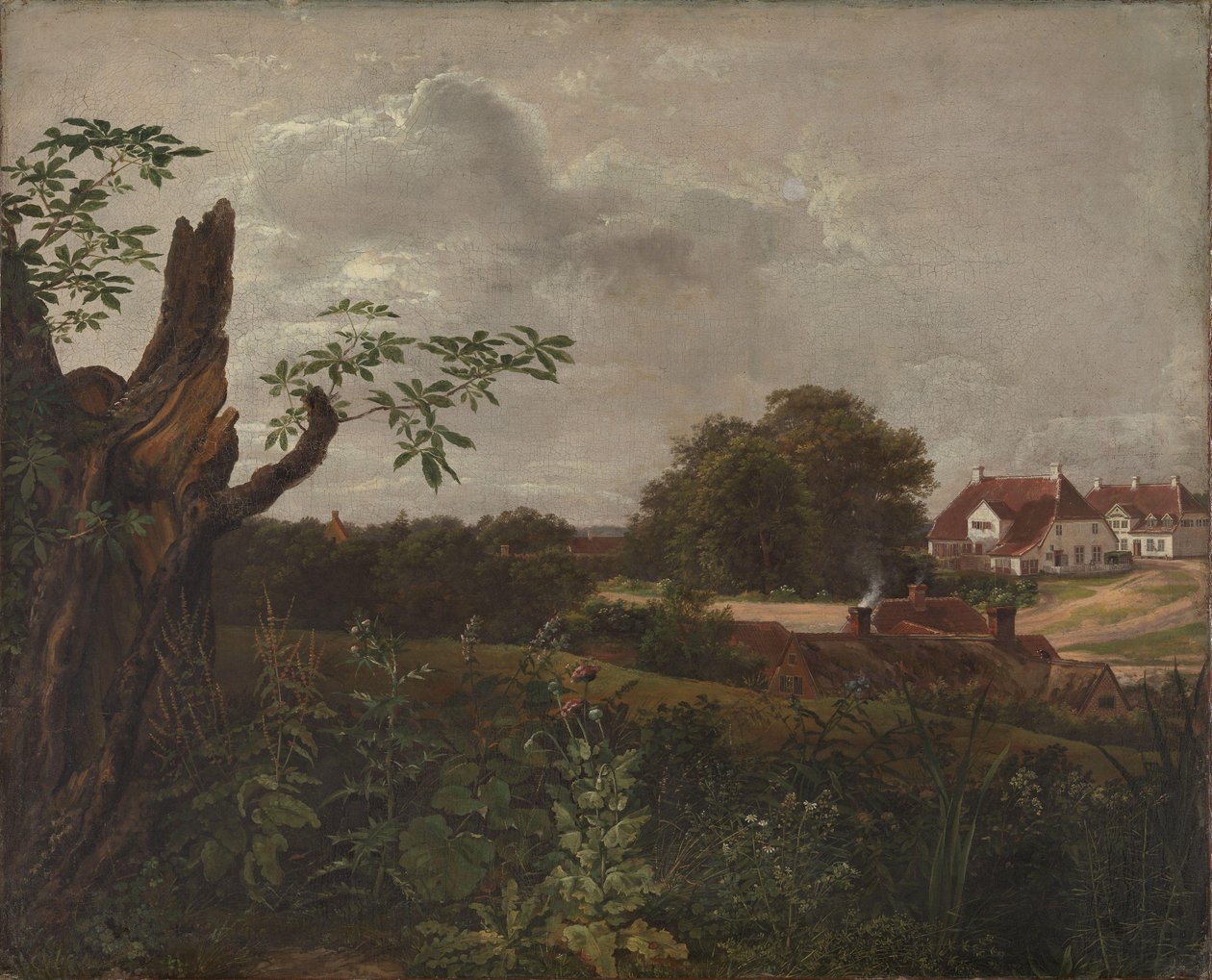 A nagy fogadó Fredensborgban alkotó: Johan Christian Dahl