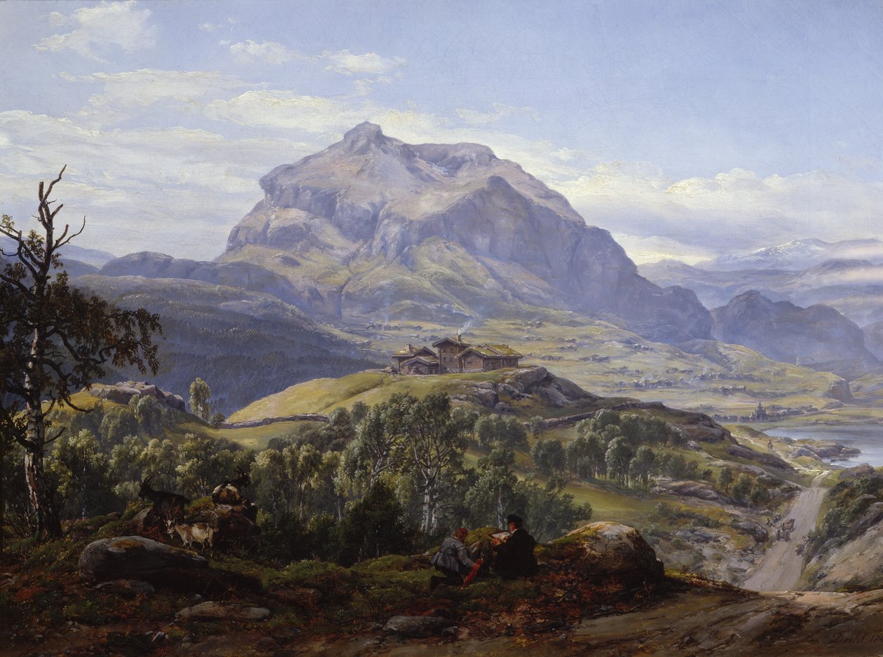 Vang in Valdres alkotó: Johan Christian Dahl