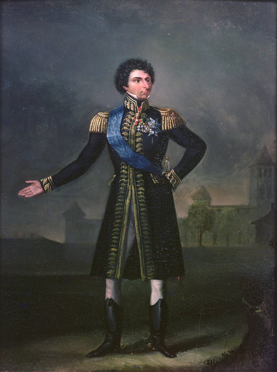 XIV. Károly (olaj a fedélzeten) alkotó: Johan Detloff Colberg