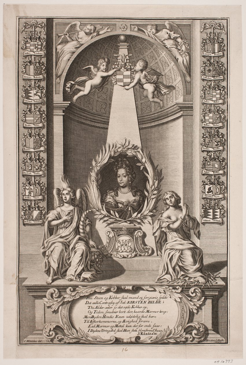 Dán: Kirsten Bille, Otto Skeel felesége. alkotó: Johan Friedlein