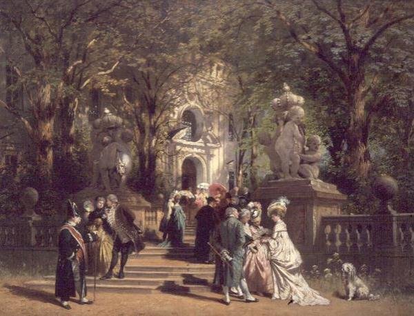 Templom után alkotó: Johan Friedrich Hennings