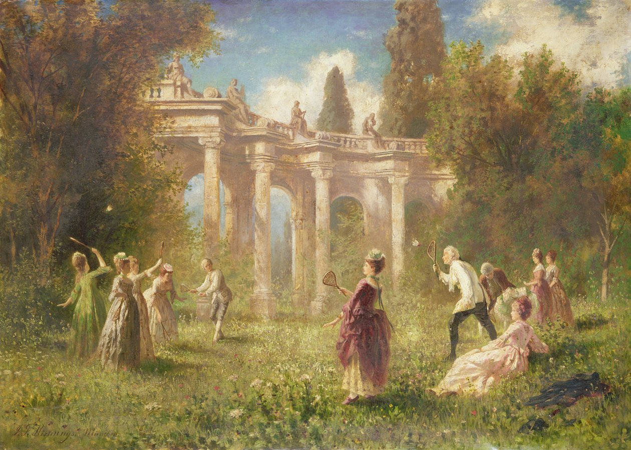 Tollaslabdázók alkotó: Johan Friedrich Hennings