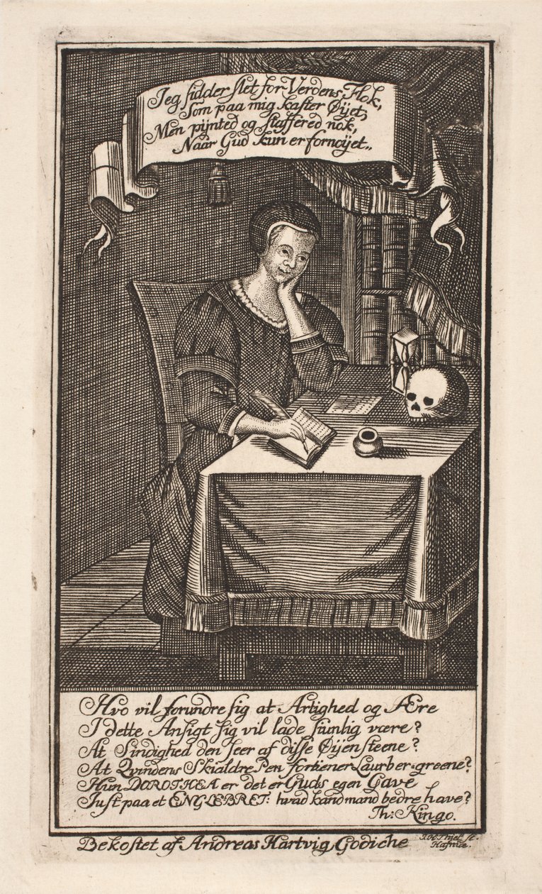 Dorthe Engelbrecht lánya alkotó: Johan Herman Thiele