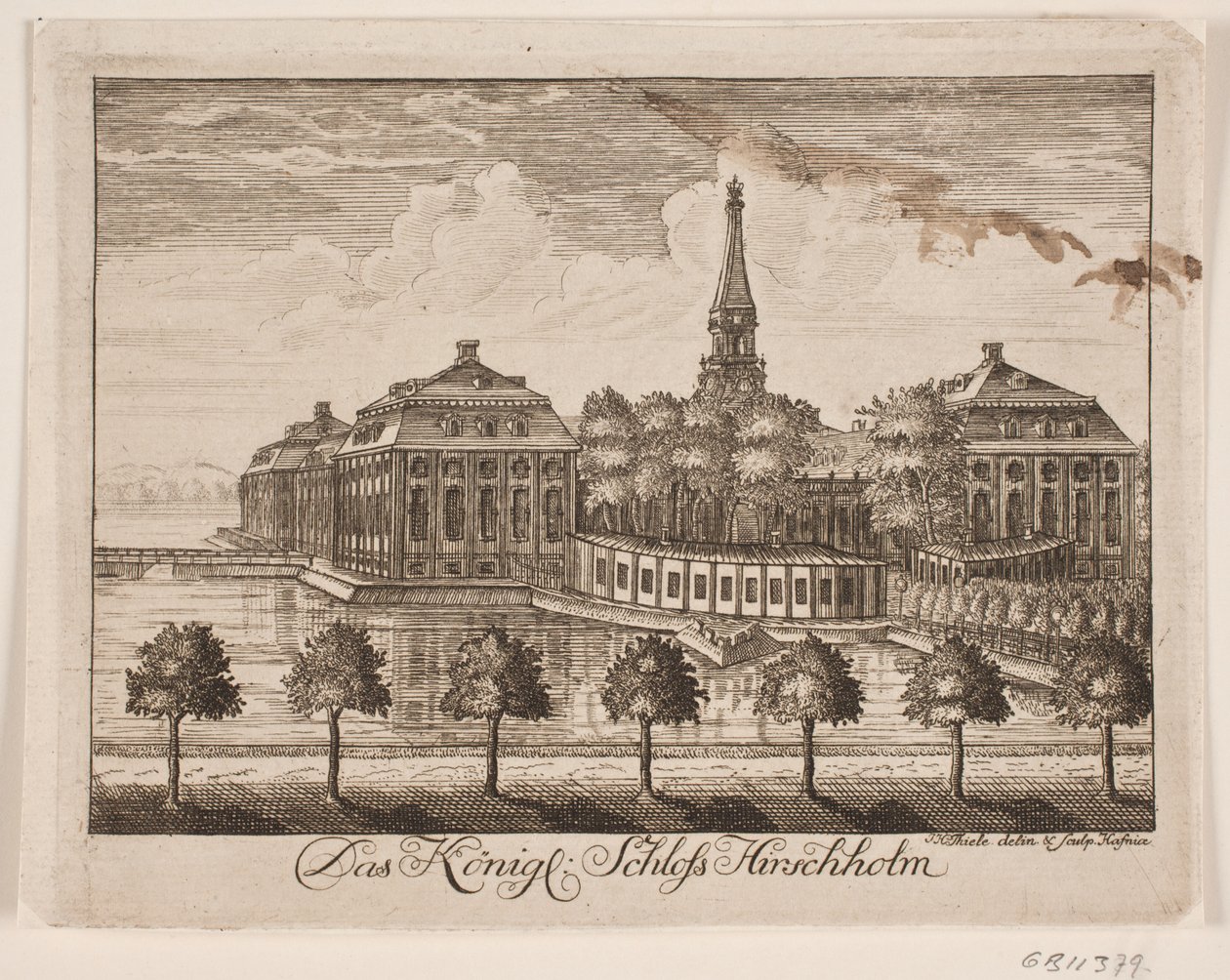 Hørsholm kastély alkotó: Johan Herman Thiele