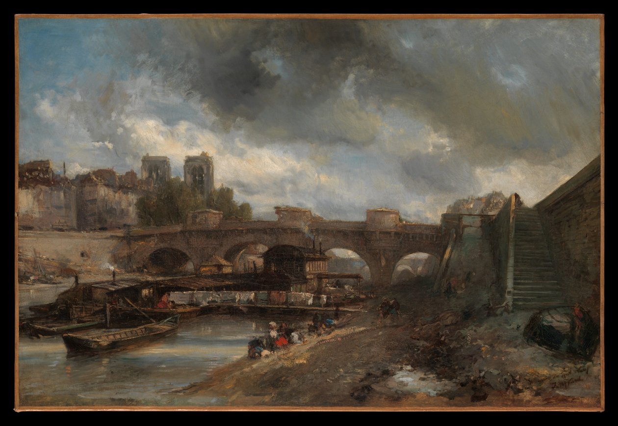 A Pont Neuf alkotó: Johan Jongkind
