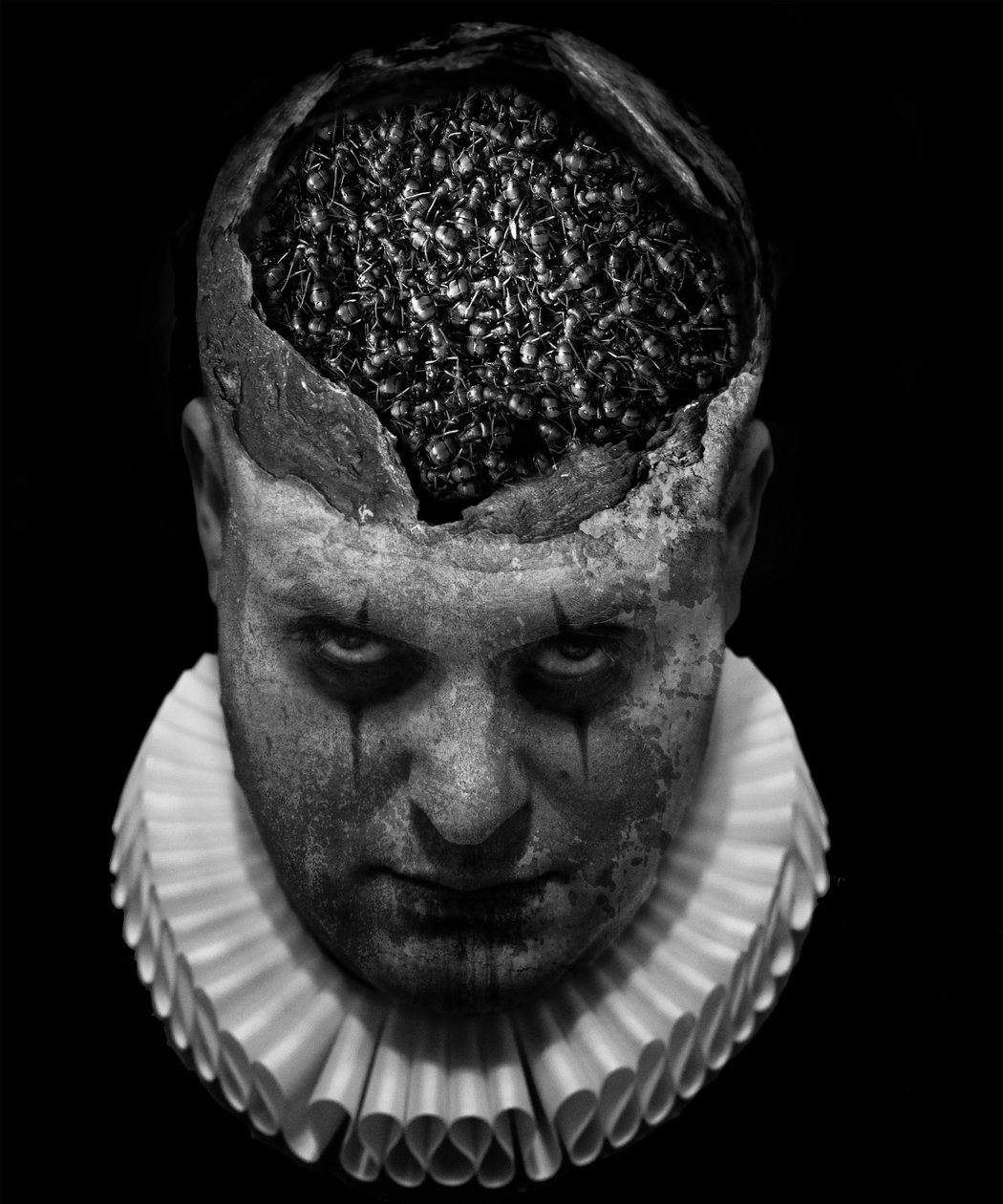 A bohócok halála (sorozat), 2016 (fotómanipuláció) alkotó: Johan Lilja