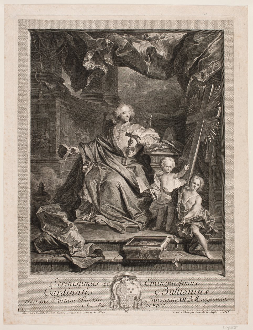 Bouillon bíboros alkotó: Johan Martin Preisler