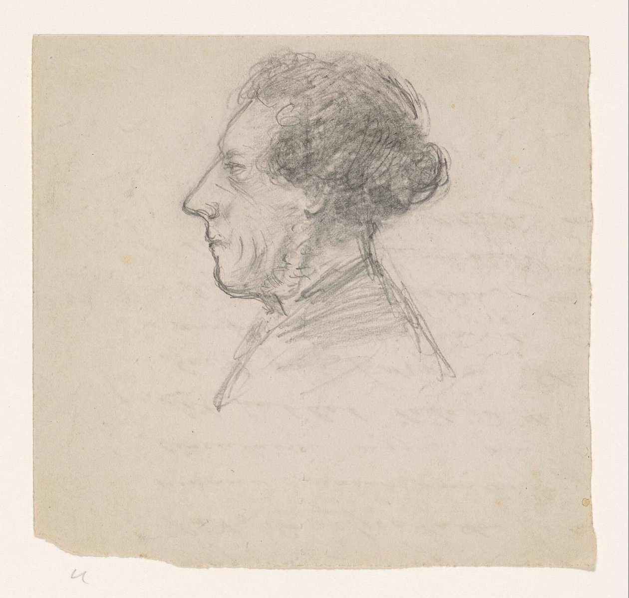 Ismeretlen portréja alkotó: Johan Michaël Schmidt Crans