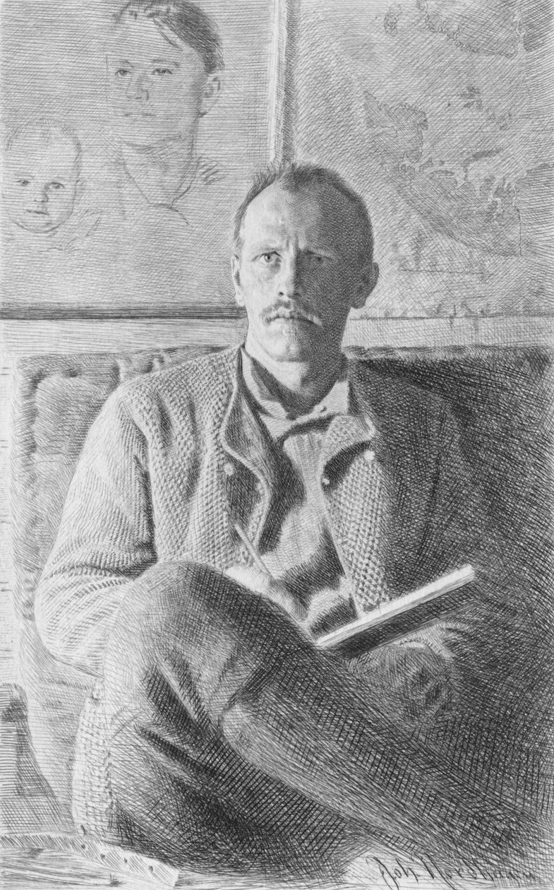 Fridtjof Nansen, 1897 alkotó: Johan Nordhagen
