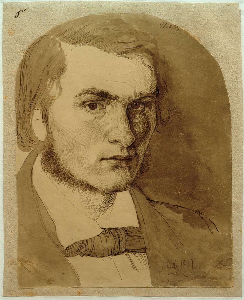 Önarckép alkotó: Johan Thomas Lundbye