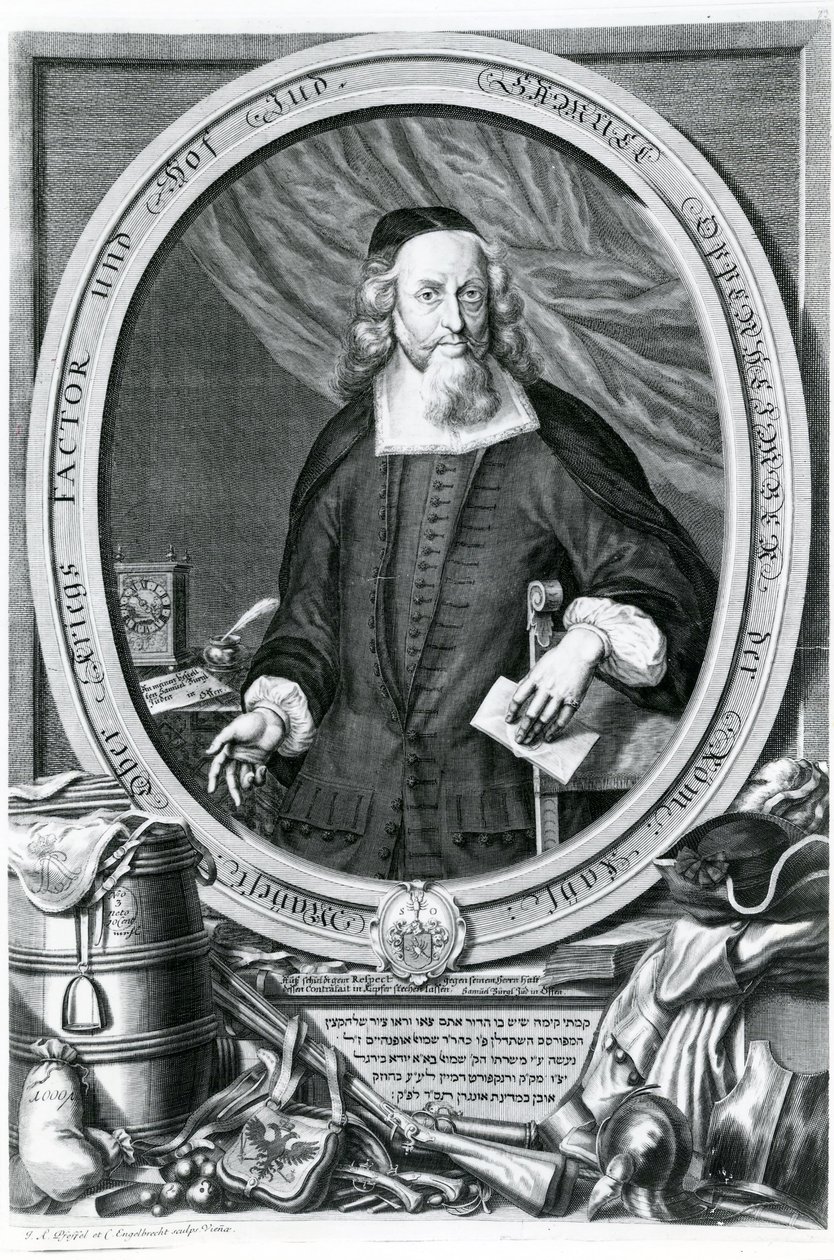 Samuel Oppenheimer (1630-1703) alkotó: Johann Andreas Pfeffel