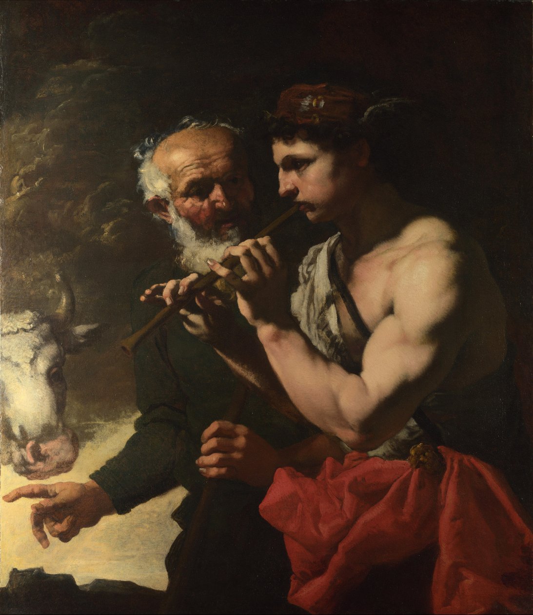 Merkúr csővezeték Argushoz alkotó: Johann Karl Loth