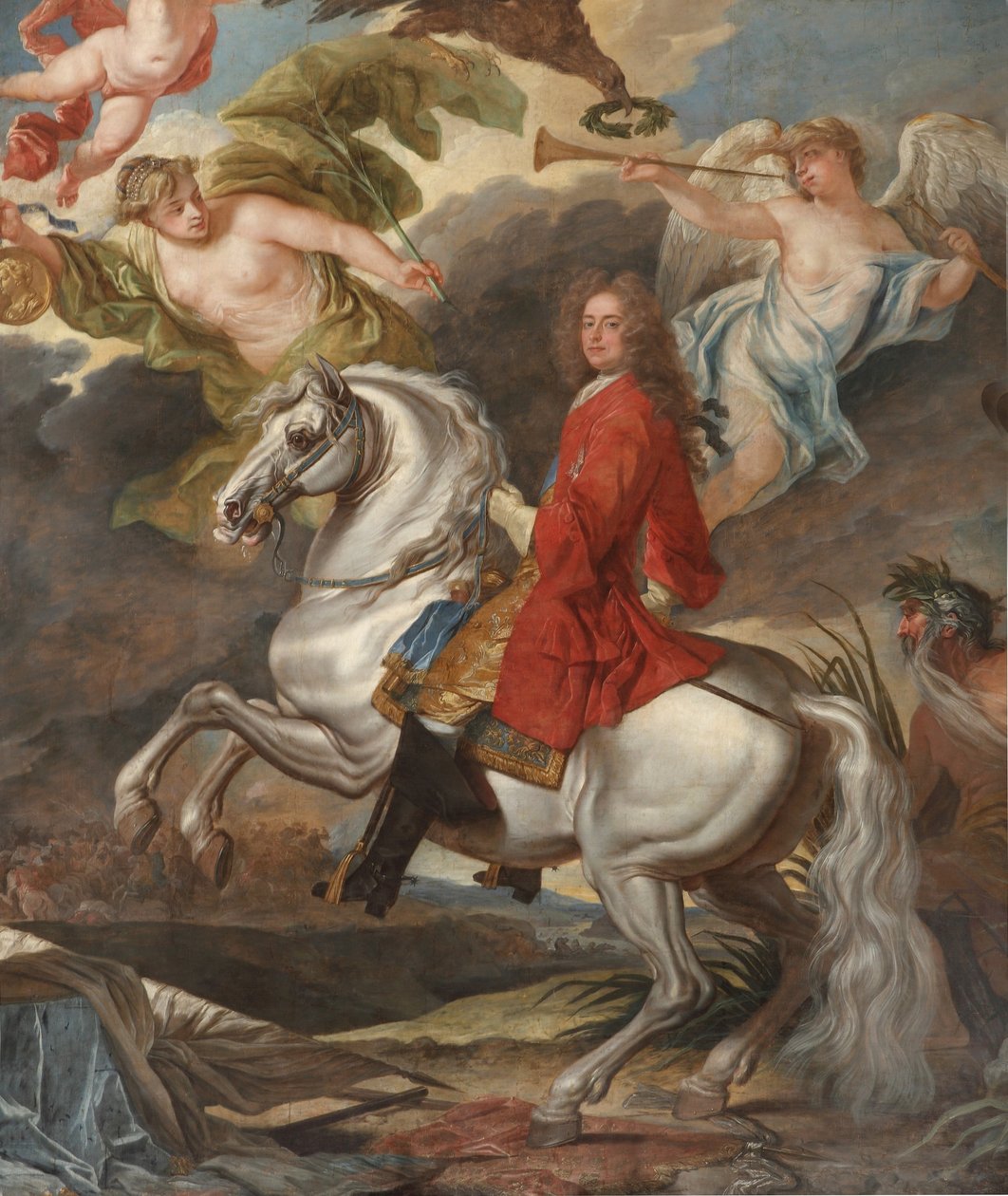 János, Marlborough 1. hercegének diadala alkotó: Johann Closterman