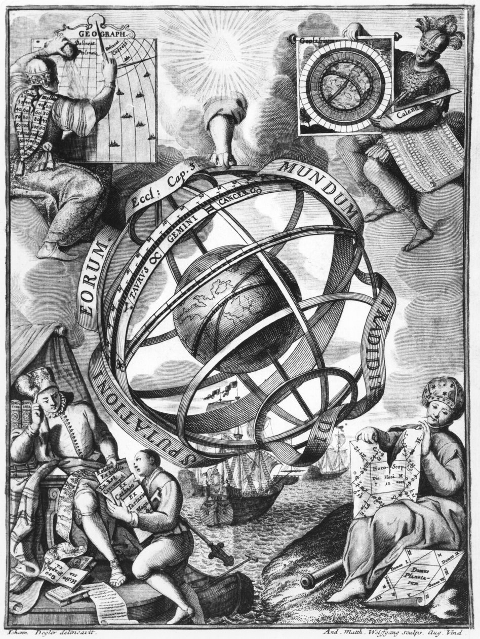 Csillagászat (bw fotó) alkotó: Johann Degler