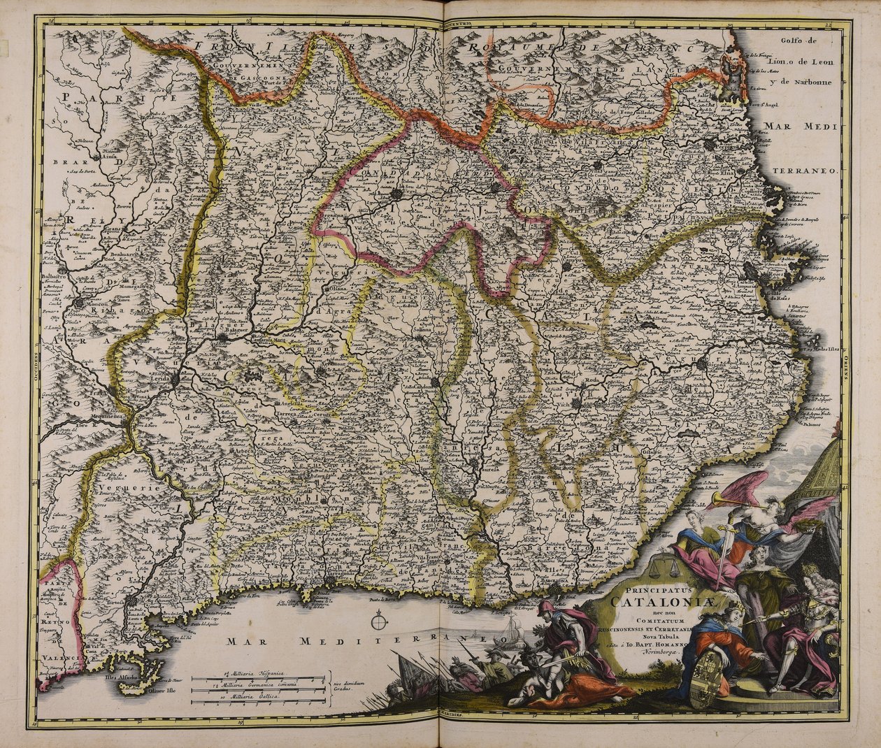 Az új térkép alkotó: Johann Baptista Homann
