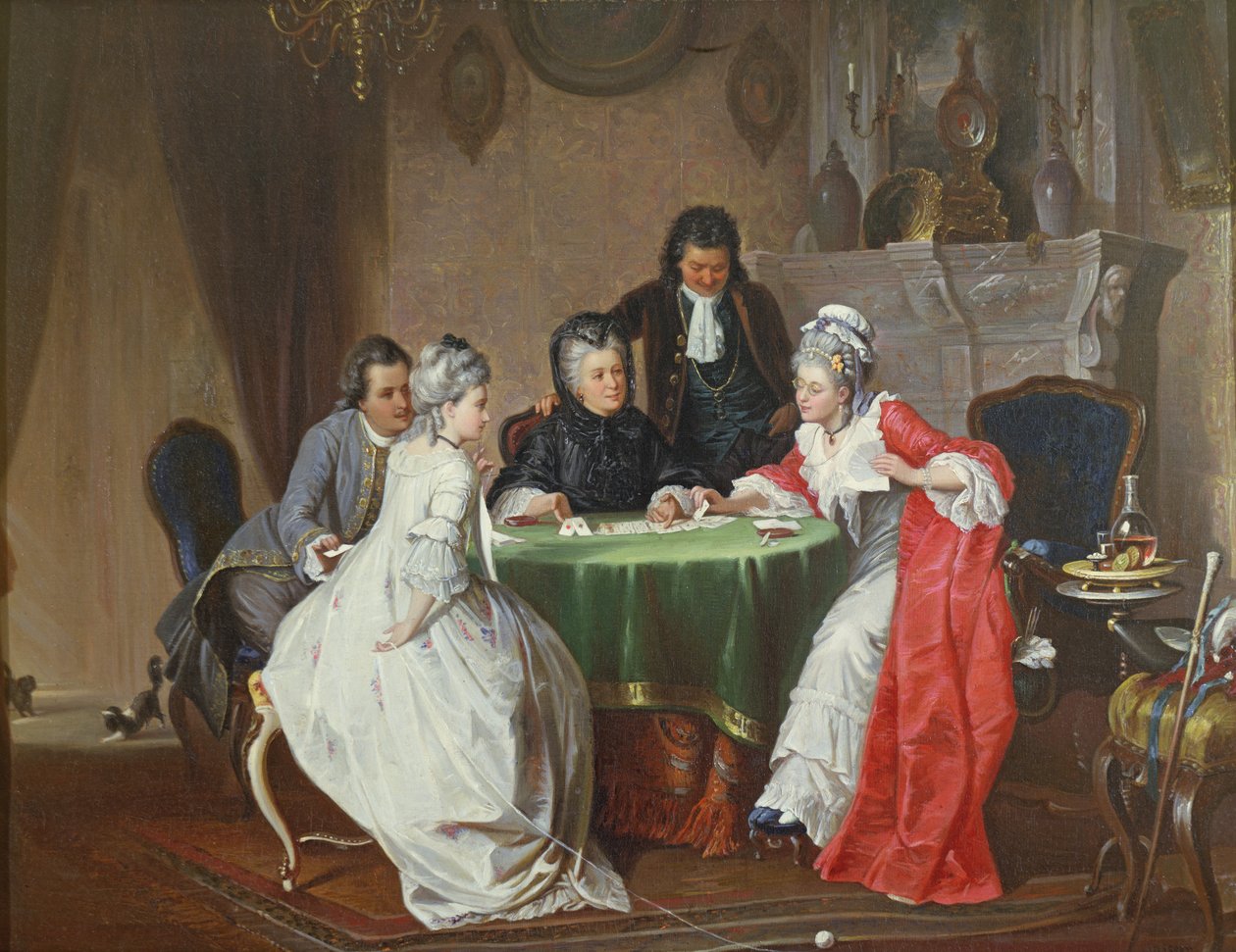 A kártyajáték alkotó: Johann Joseph Geisser