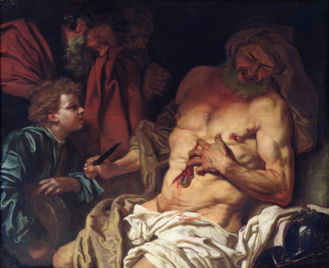 Cato halála alkotó: Johann Karl Loth
