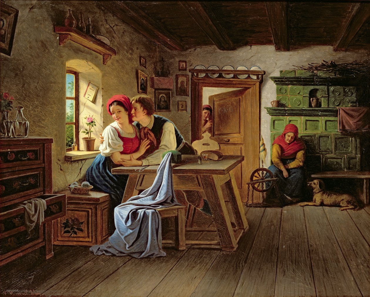 Szerelmesek a konyhában alkotó: Johann Kurtweil
