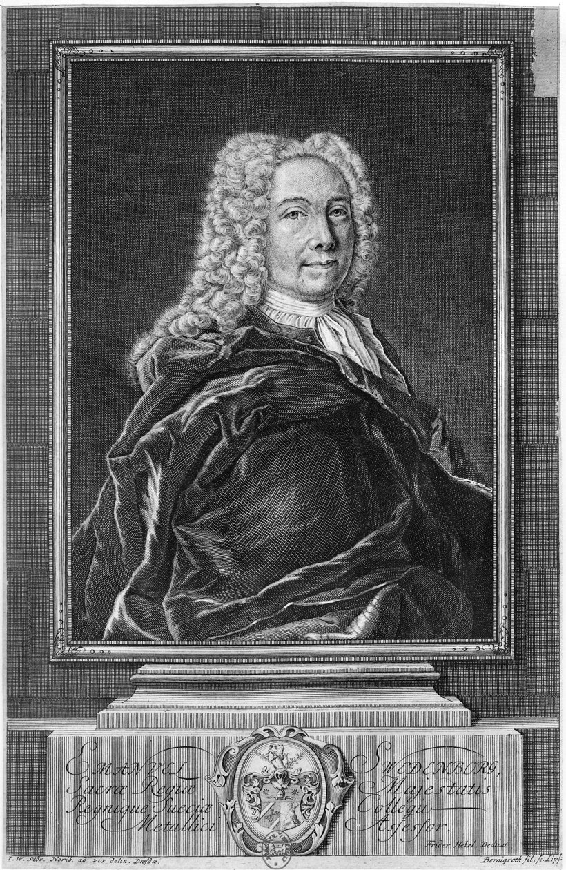 Emanuel Swedenborg (1688-1772) alkotó: Martin Bernigeroth