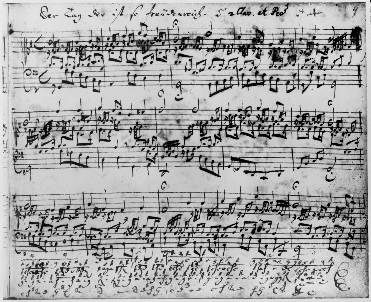 Orgelbuchlein (Orgonadarabok gyűjteménye), Kórus, 1713-17 alkotó: Johann Sebastian Bach