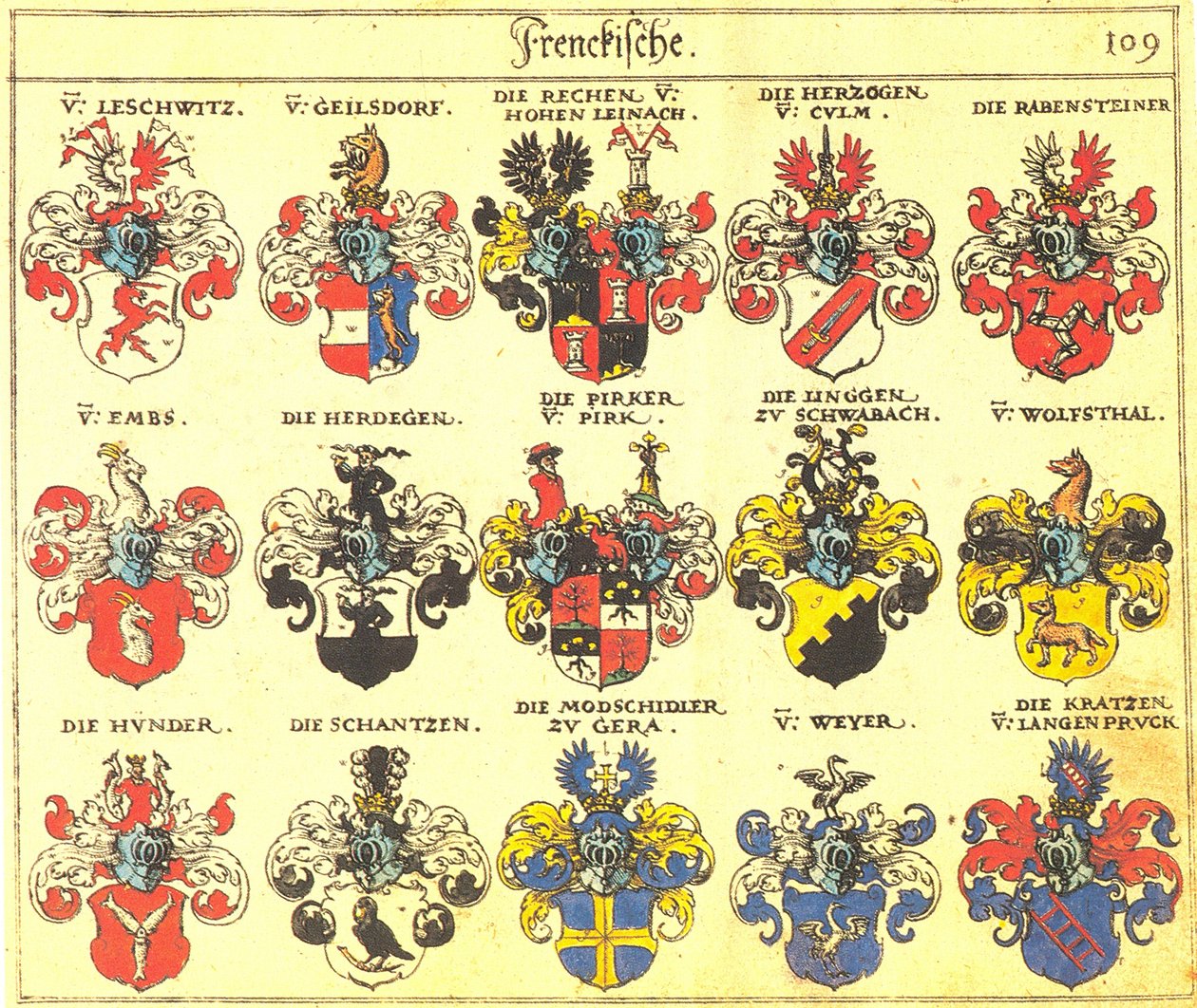 Új heraldikai könyv alkotó: Johann Siebmacher